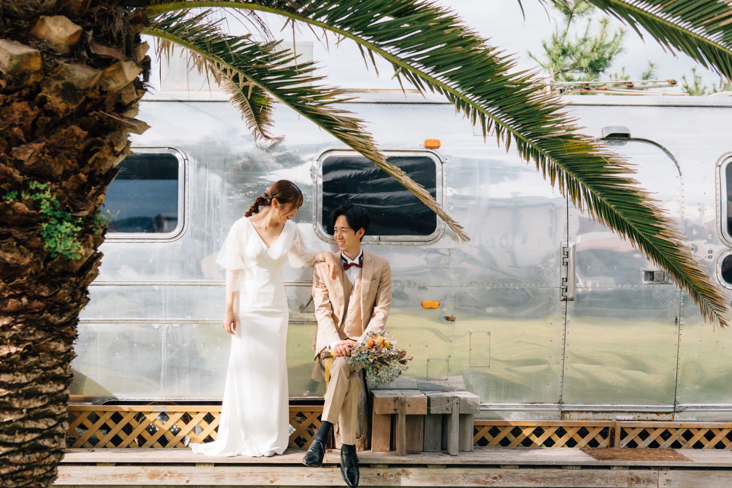 福岡福津店】新しいウェディングフォト【ワーゲンバスで旅する