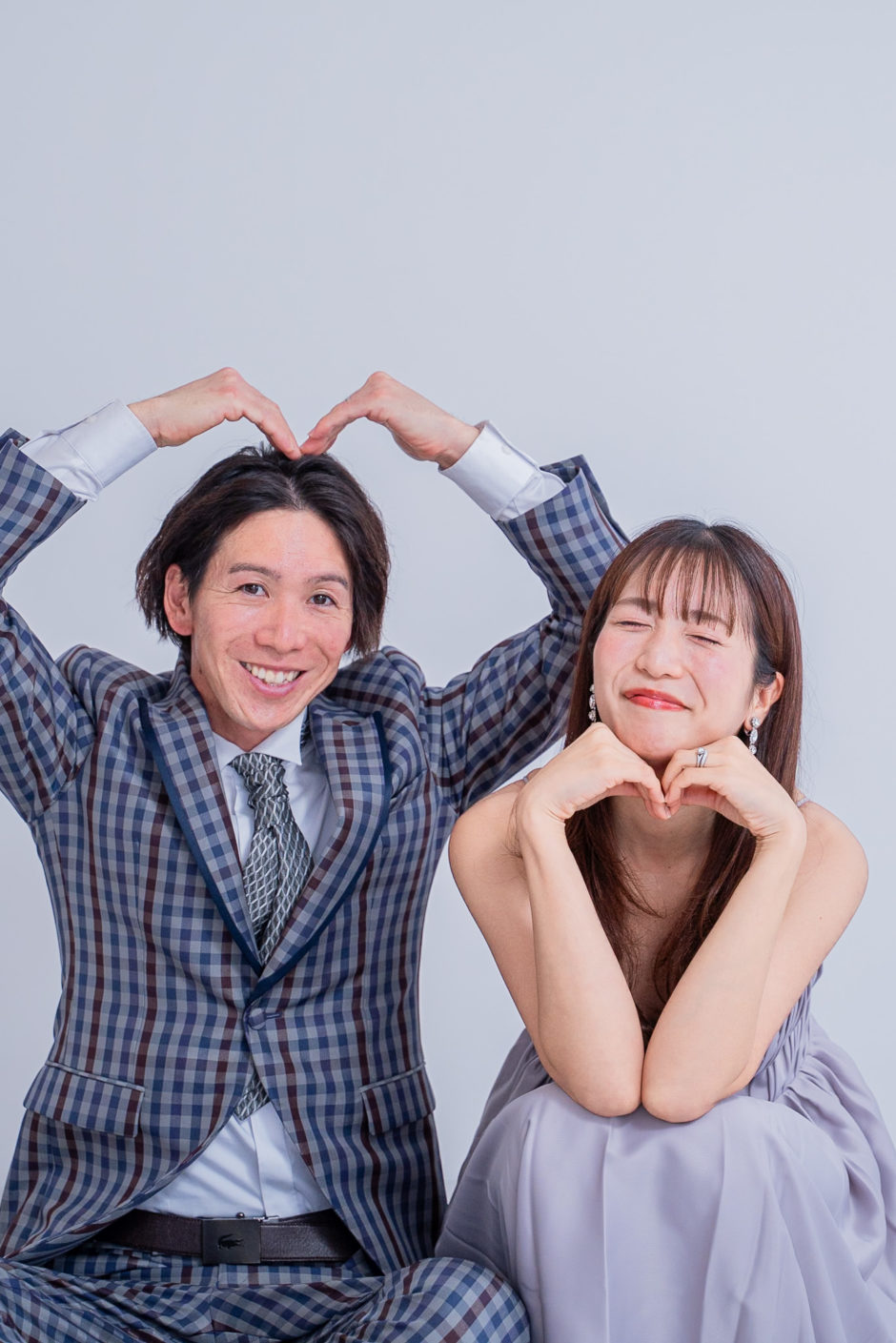 セルフ前撮りの様子