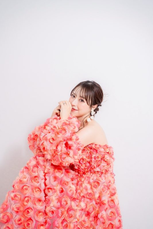 inaiwedding-colordress-photo INAI WEDDING Ves 大阪で撮影されたカラードレスセルフウェディングフォト