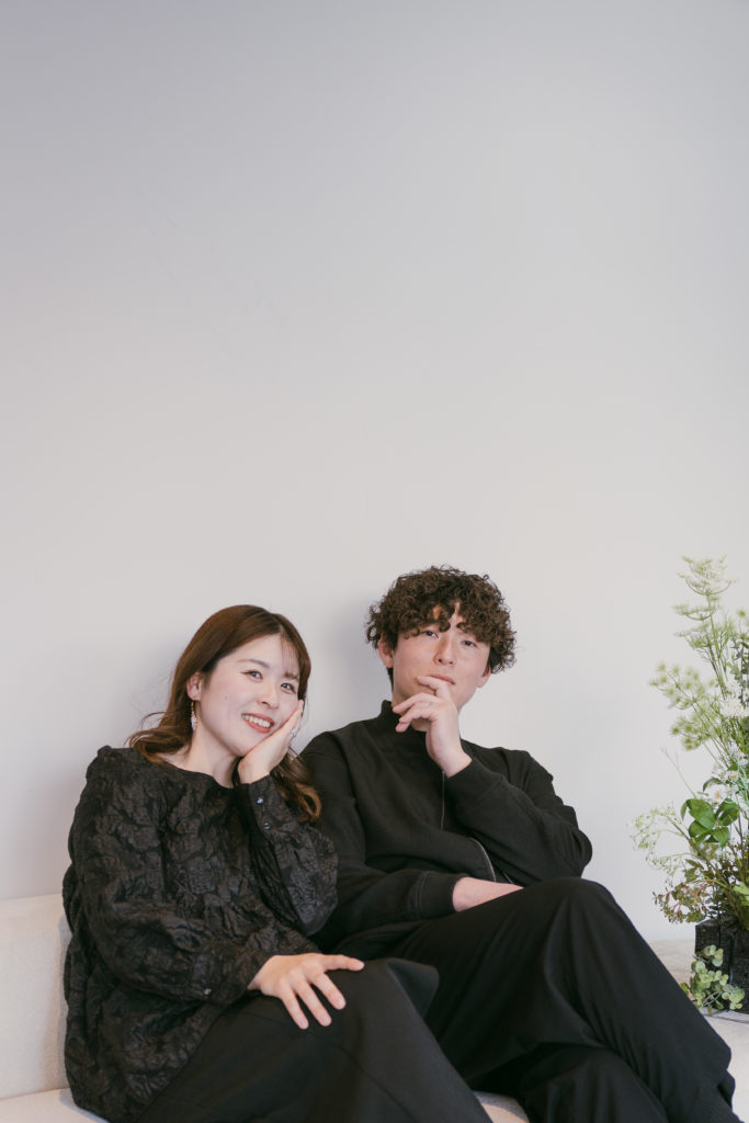 INAI WEDDING 名古屋スタジオで撮影されたスタジオ入籍フォト