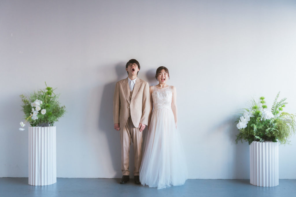 INAI WEDDING 名古屋で撮影されたセルフ前撮り
