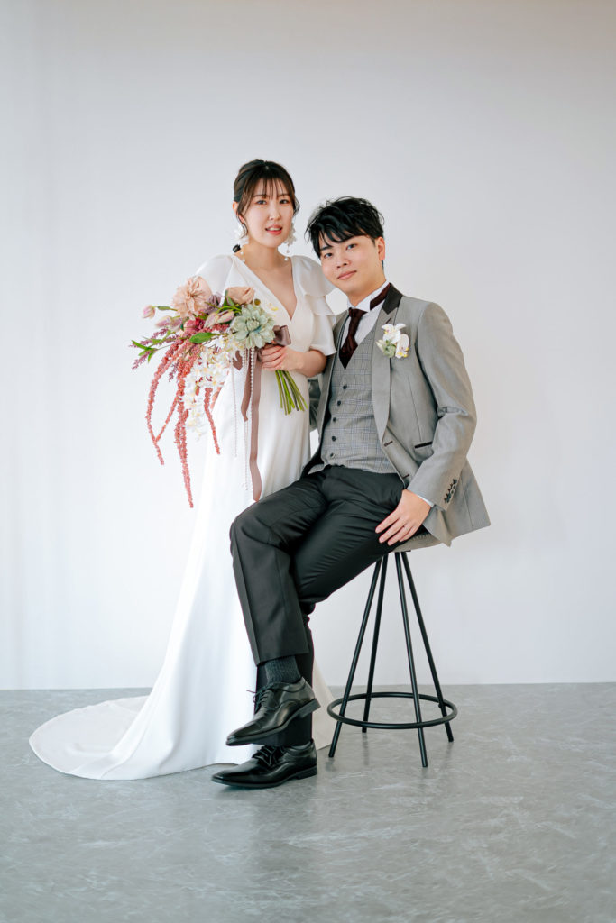 INAI WEDDING 鳥取スタジオで撮影